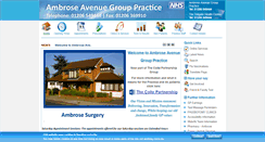 Desktop Screenshot of ambroseavenue.com